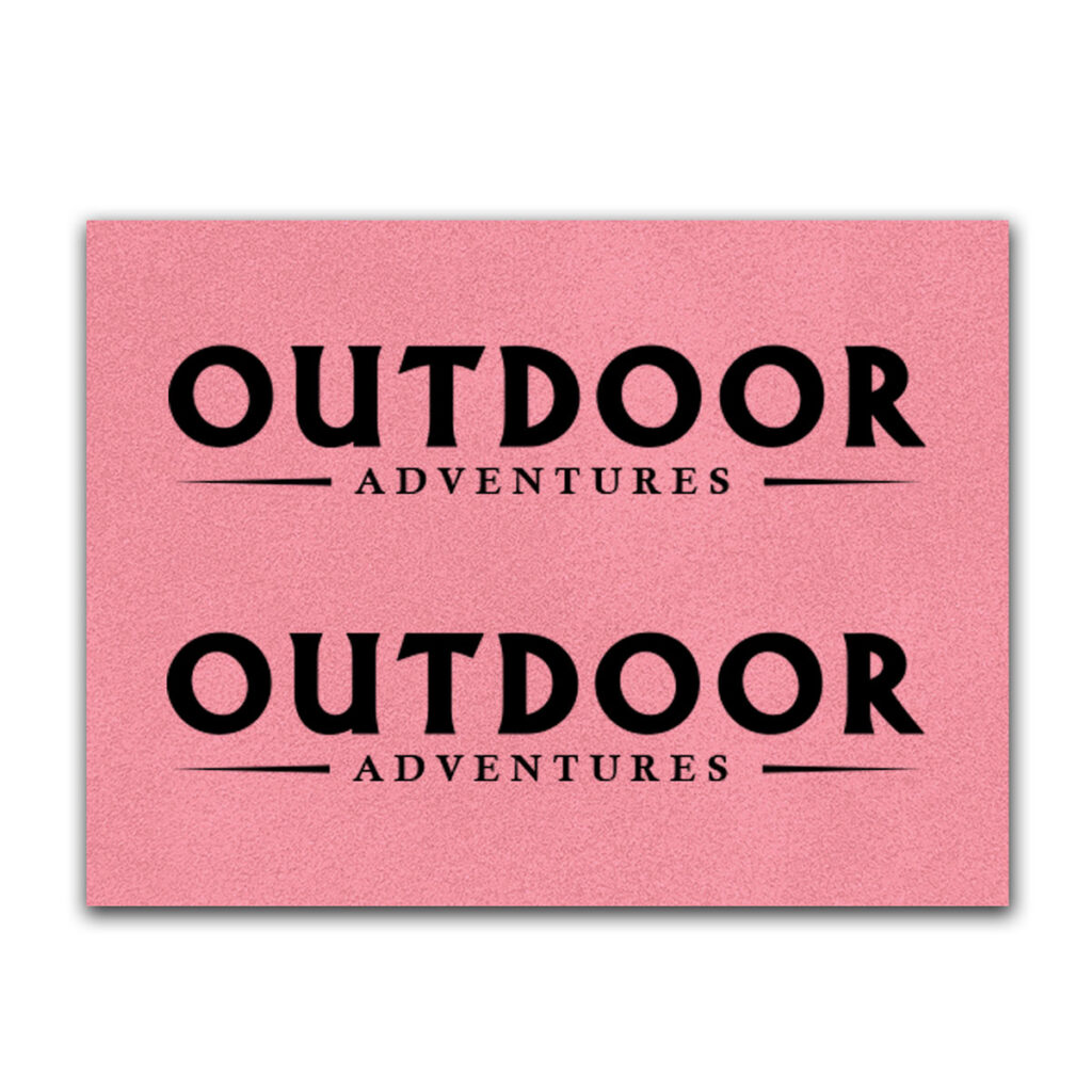 Laser Sample Pink black