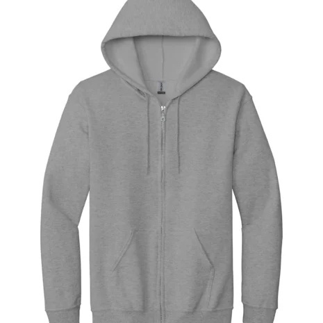 Gildan heavy blend full zip hooded sweatshirt