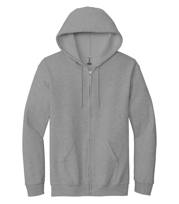 Gildan heavy blend full zip hooded sweatshirt