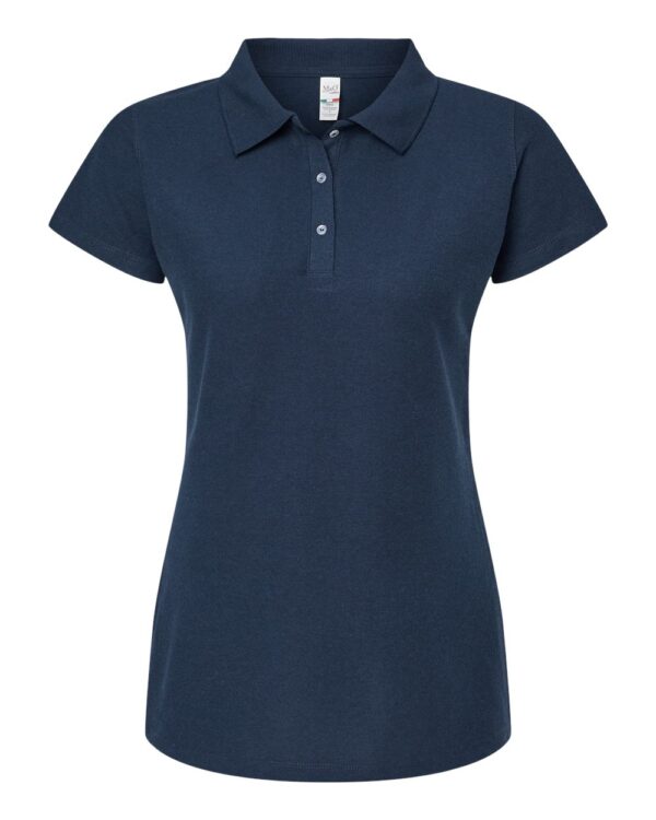 M&O - Women's Soft Touch Polo - Image 4