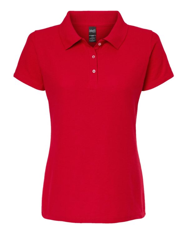 M&O - Women's Soft Touch Polo - Image 5