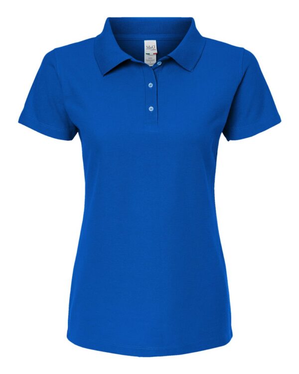 M&O - Women's Soft Touch Polo - Image 6