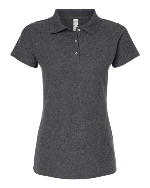 M&O - Women's Soft Touch Polo - Image 8