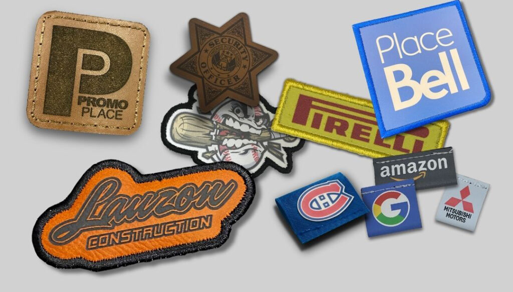 Simplified Custom Apparel Decoration - Wholesalers 3 Patches horiz wholesale