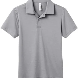 Team 365 Polo Zone Sonic Heather Performance pour jeune