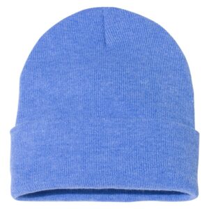 Sportsman - 12" Solid Cuffed Beanie