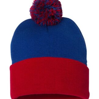 Sportsman - Tuque à pompon et revers 12"